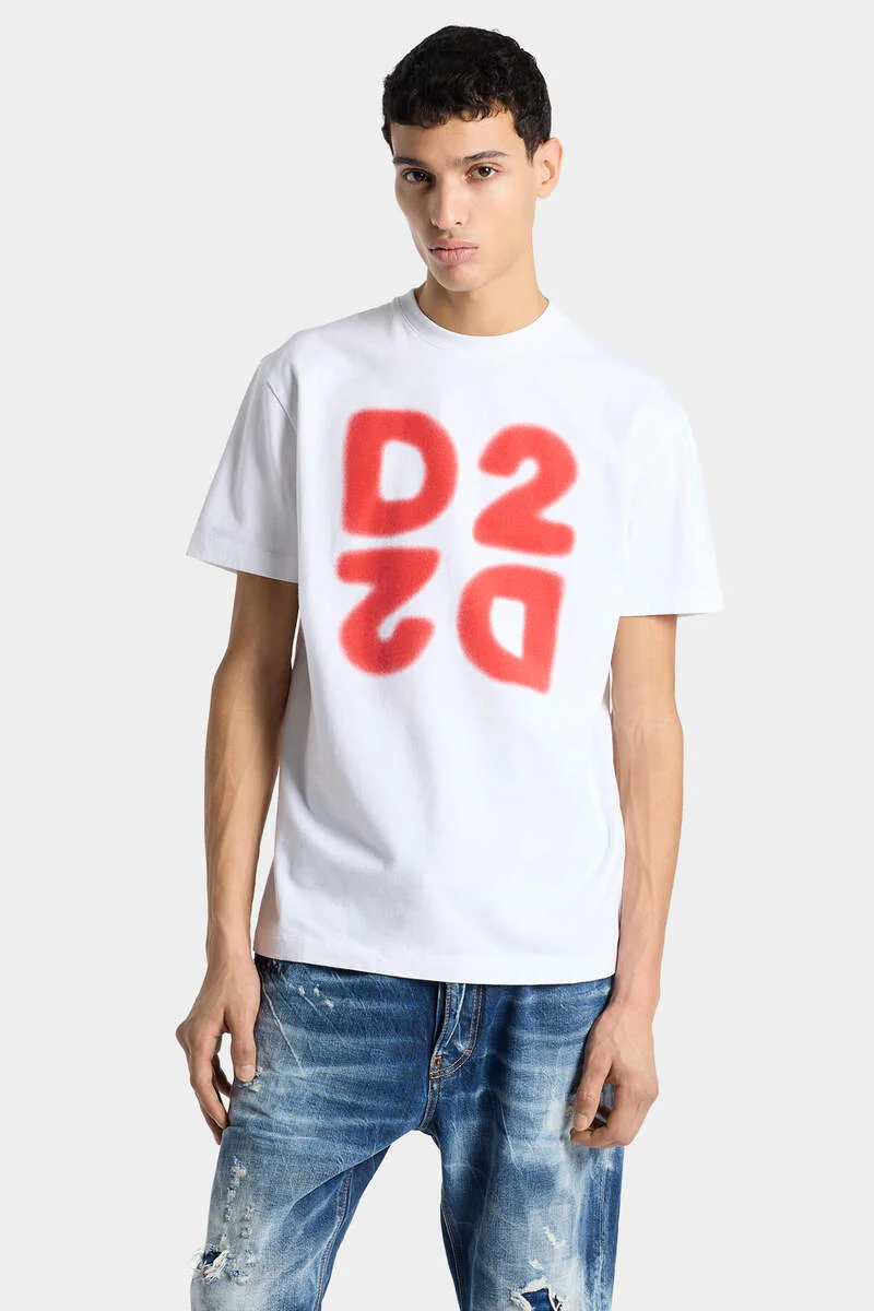 D2 UPSIDE DOWN COOL FIT T-SHIRT - 1