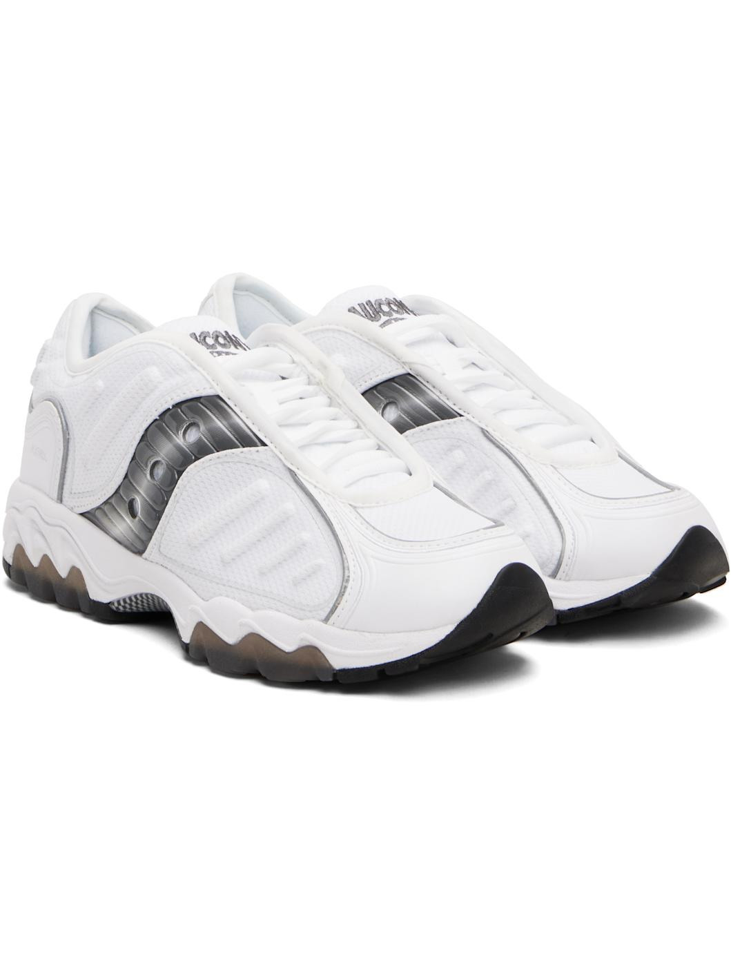 White Matrix Sneakers - 4