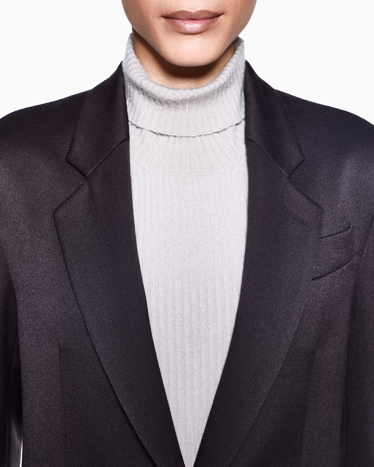 SINGLE-BREASTED WOOL JACKET - 5