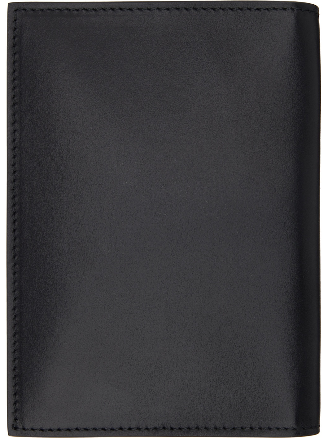 Black Calfskin Passport Holder - 2