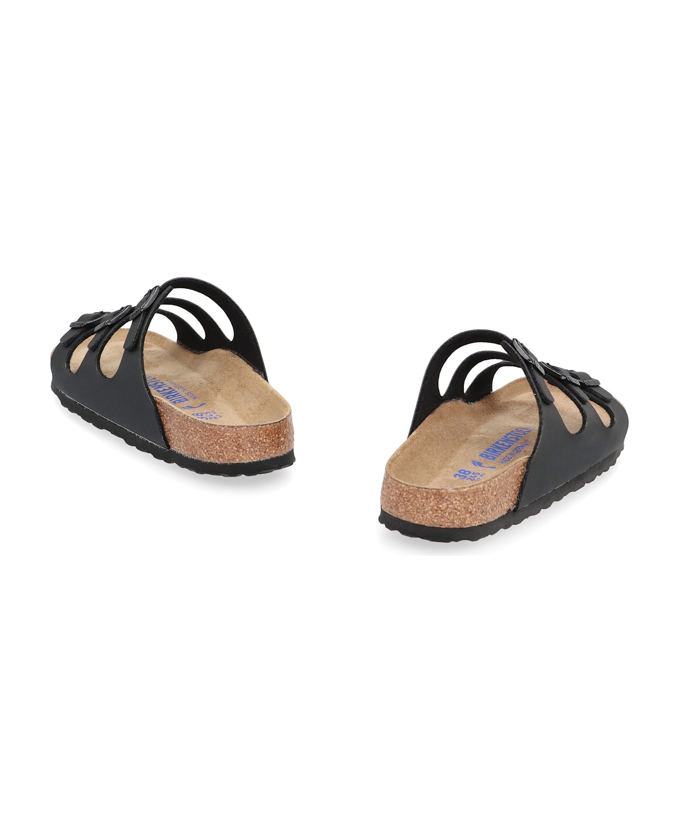 Florida Bs Leather Slides - 4