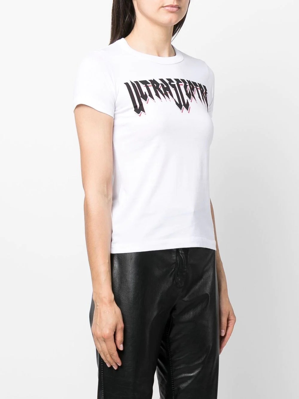 slogan-print cotton T-shirt - 6
