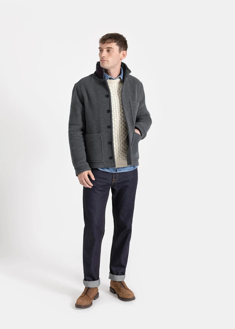 Men's Ainslie Donkey Jacket Grey 5