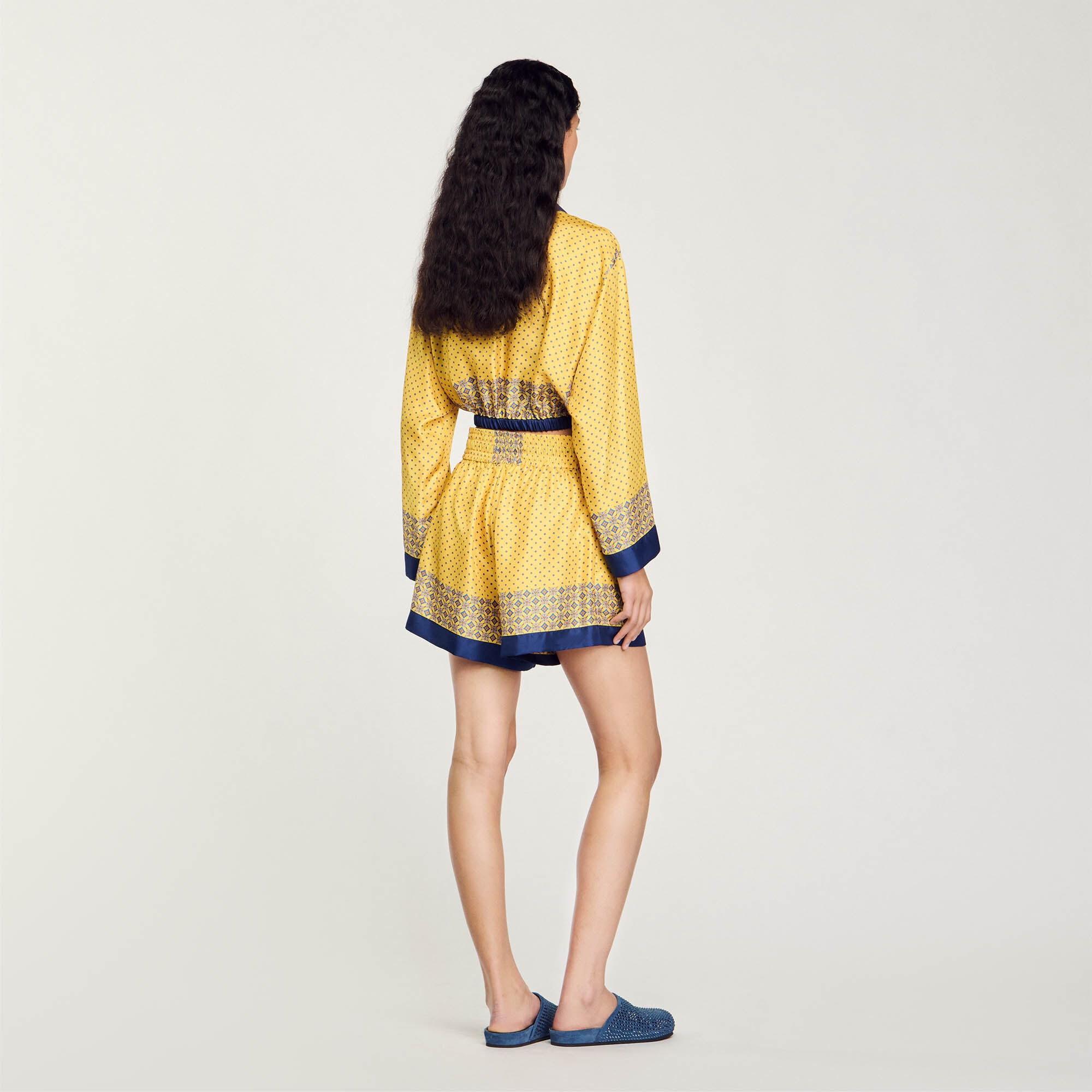 FLOWING PATTERNED SHORTS - 6