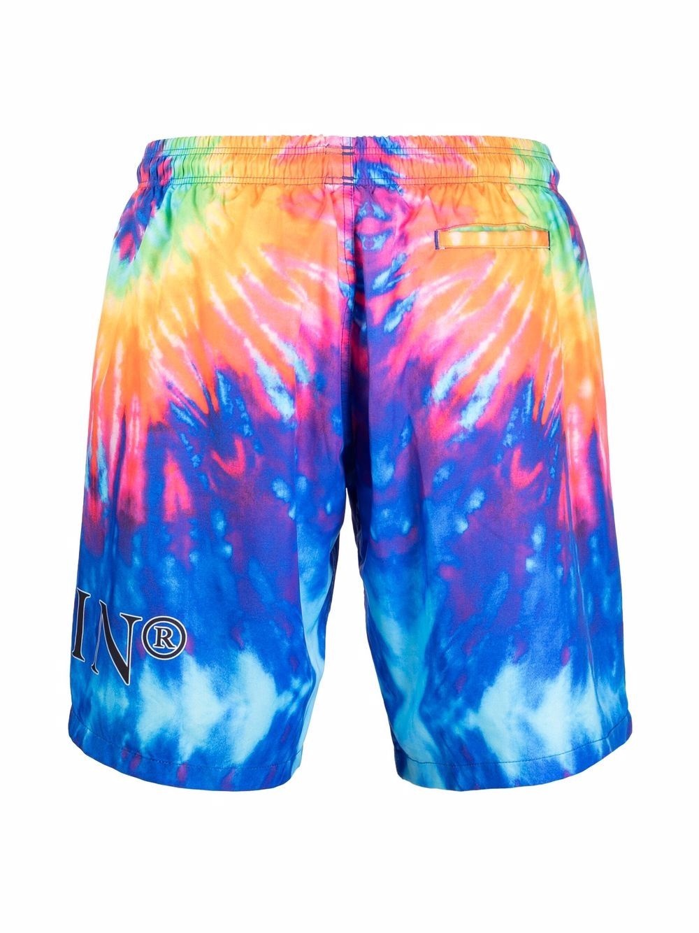 tie dye-print swim shorts - 2