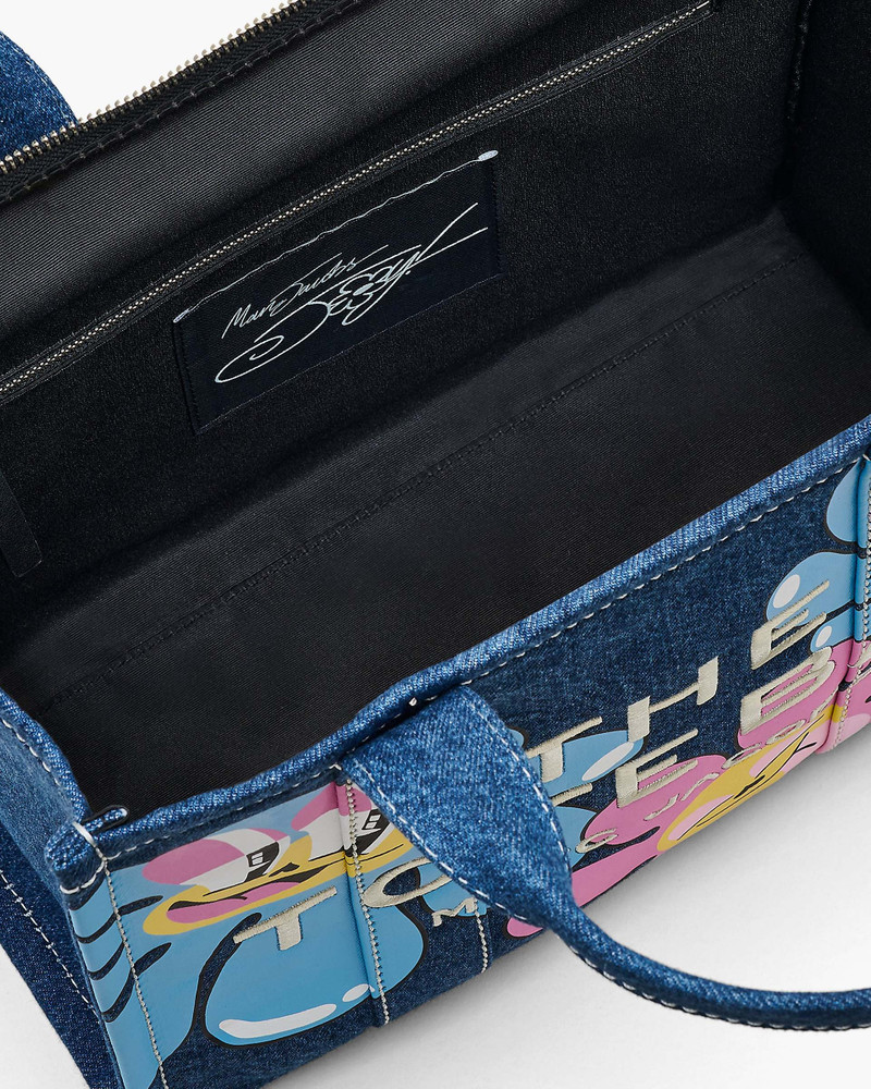 HATTIE STEWART X MARC JACOBS DENIM MEDIUM TOTE BAG 6
