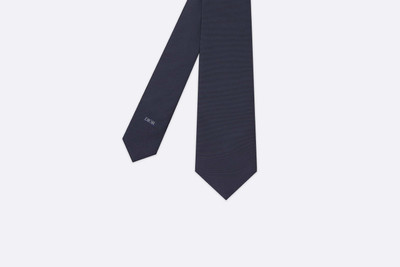 Dior CD Interlaced Signature Tie outlook