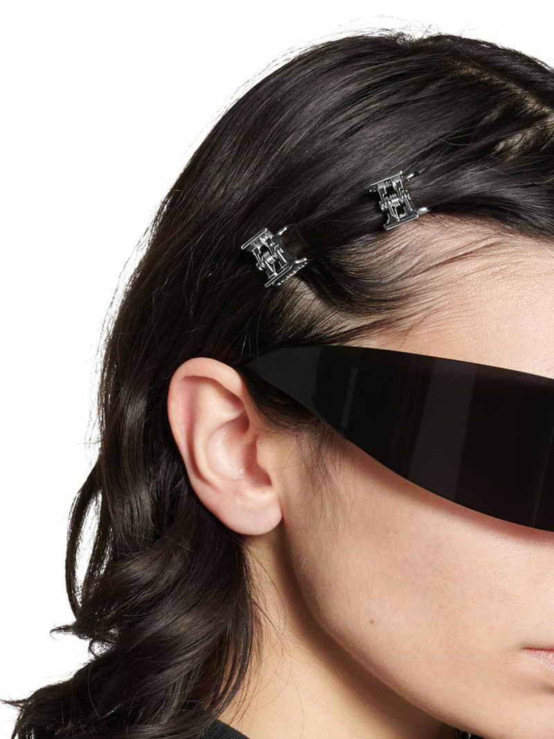 Women's Pretty Mini Hair Grip Set - Silver 4