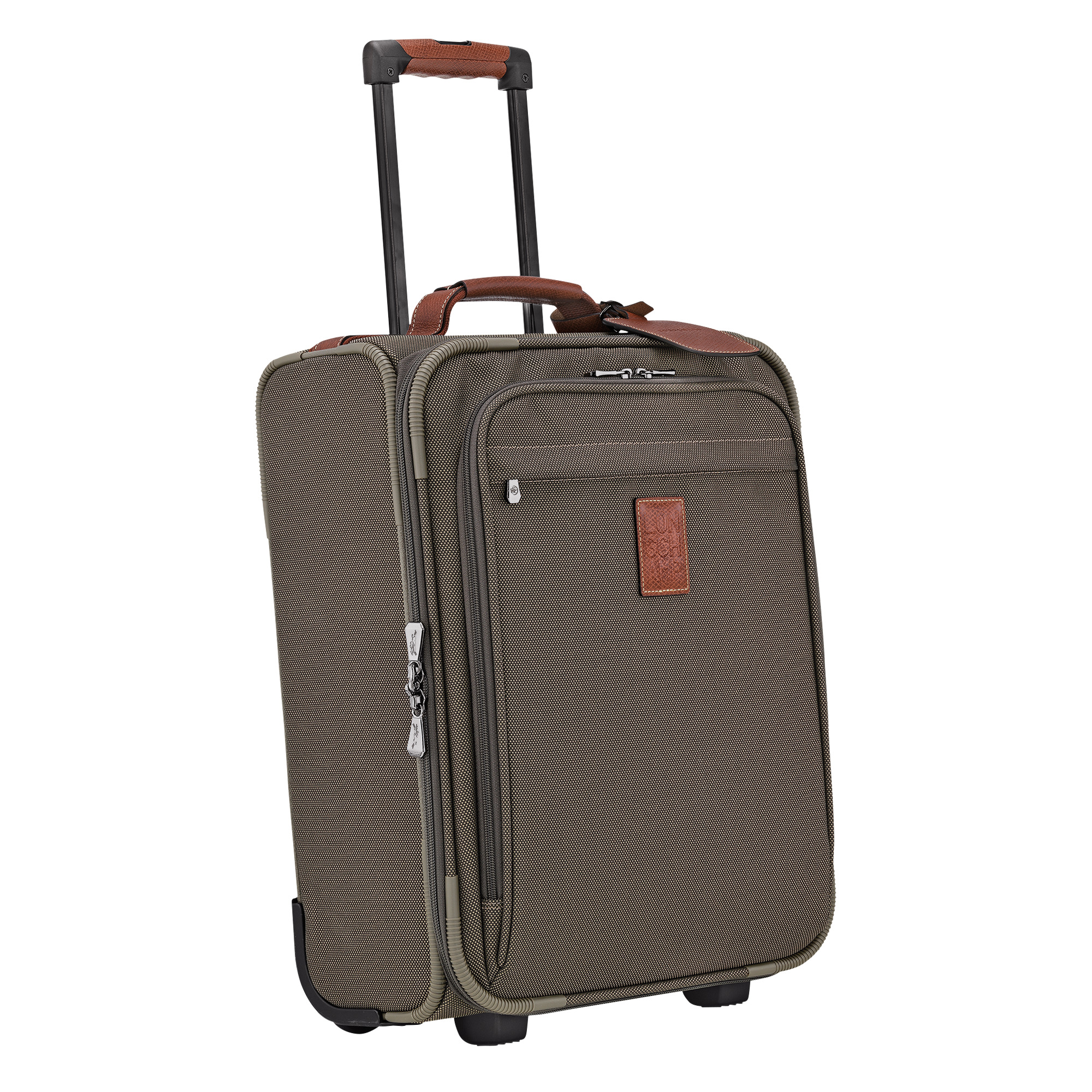 Boxford S Suitcase Brown - Canvas - 3