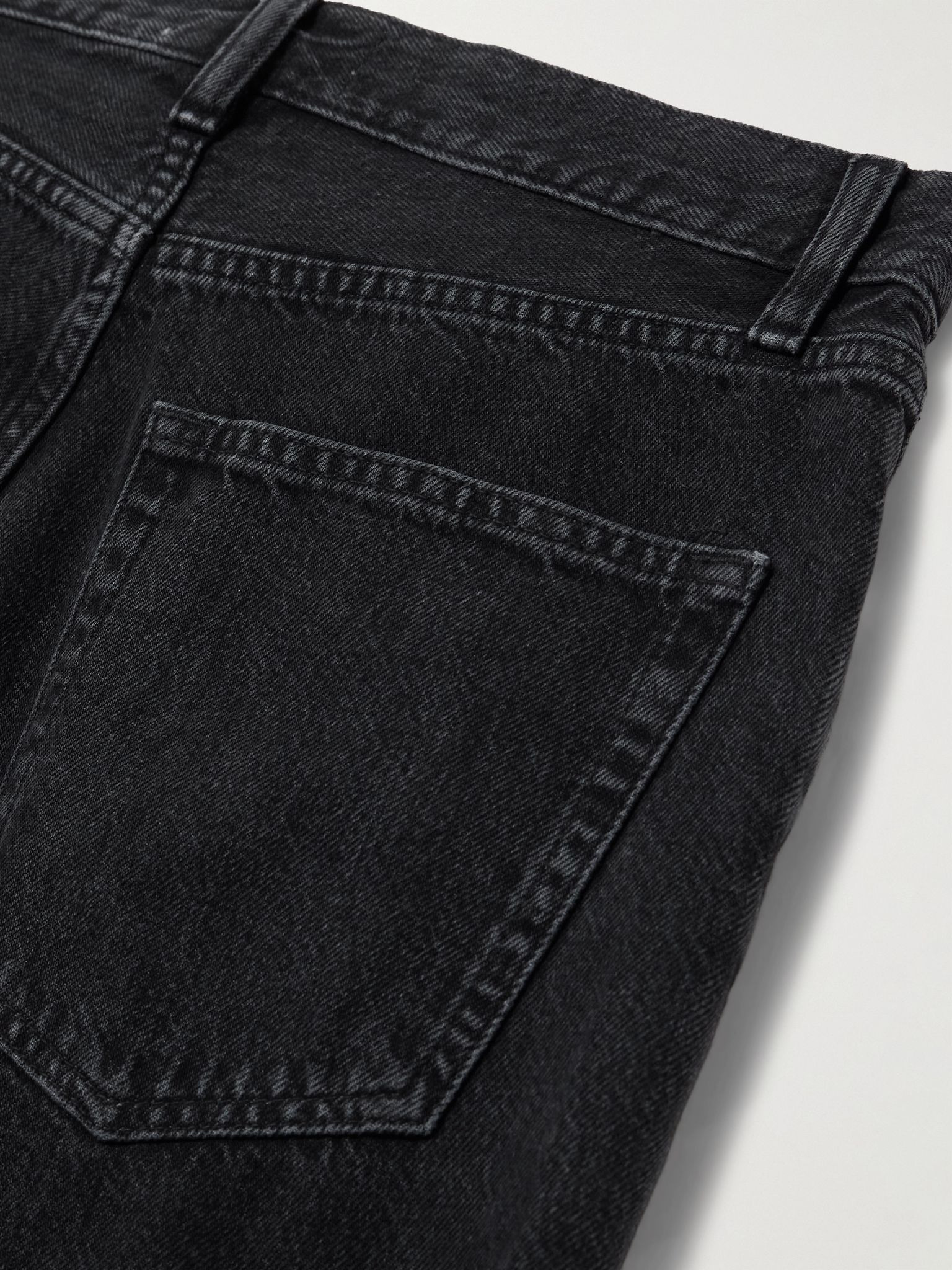 The Vertical high-rise bootcut jeans Black - 6