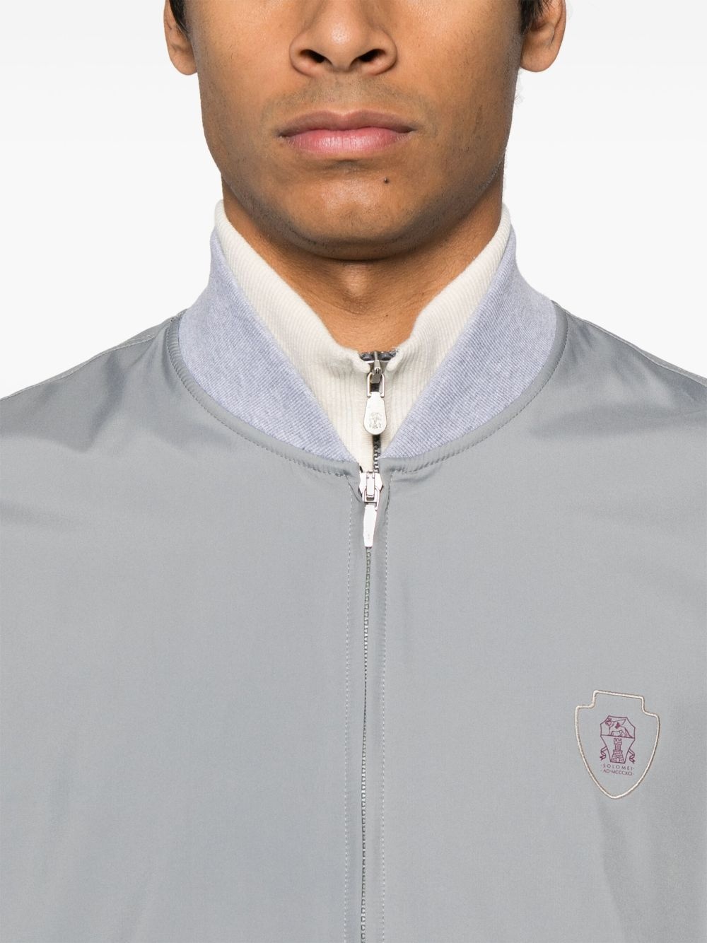 logo-print gilet - 5