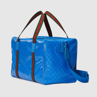 GUCCI Large duffle bag with Web outlook