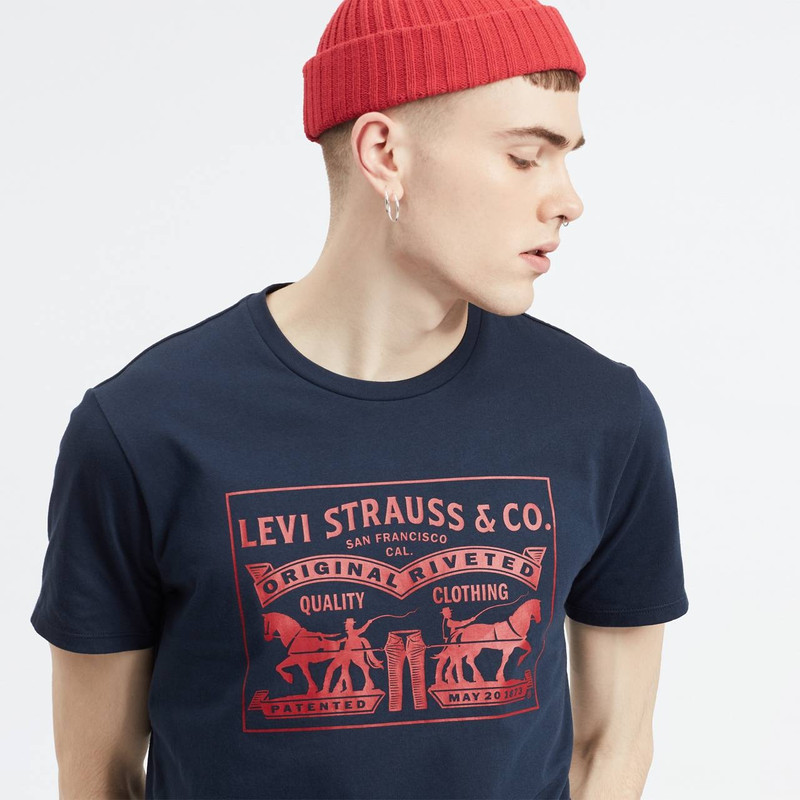 TWO-HORSE PULL GRAPHIC TEE SHIRT 3