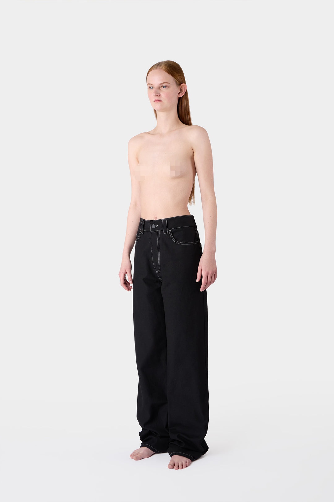 BELLIDENTRO PANTS / black stripes - 5