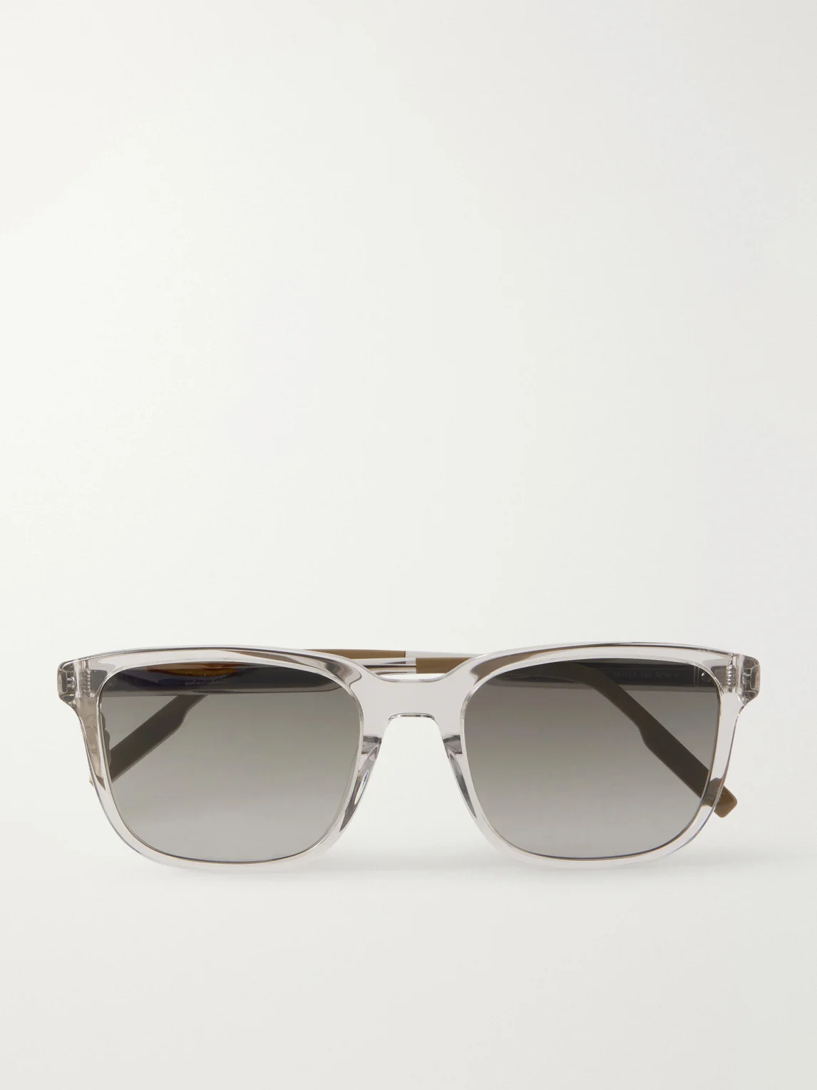 DiorTag SU Transparent Geometric Acetate Sunglasses - 1