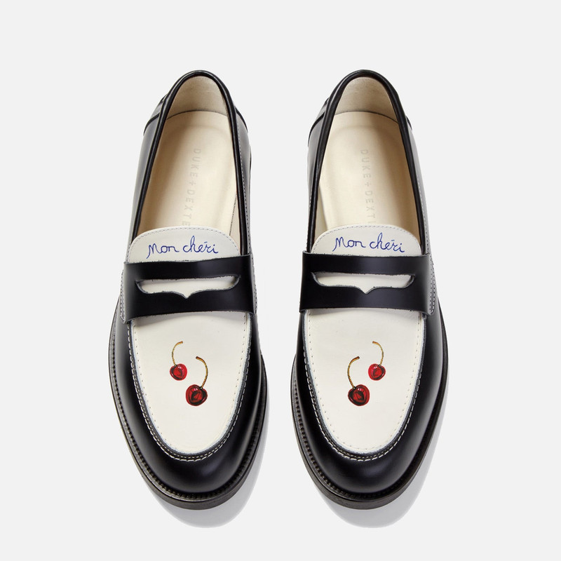 DUKE + DEXTER Wilde Cherry Penny Loafer - Men's outlook