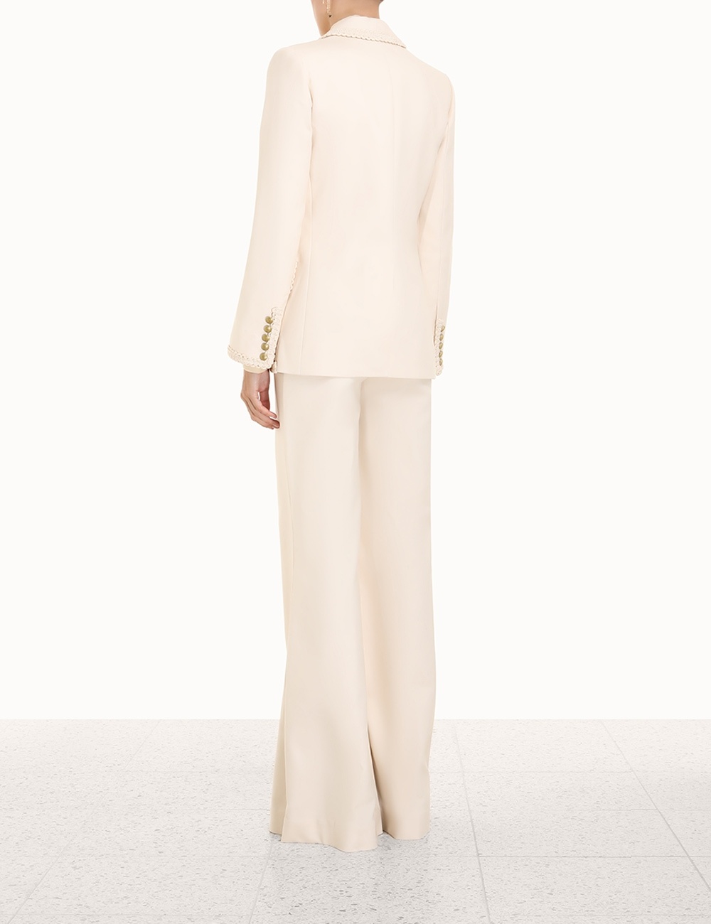 CELESTIAL SHAWL COLLAR BLAZER - 4
