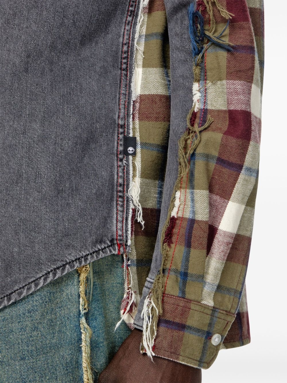 x Timberland checked shirt - 7