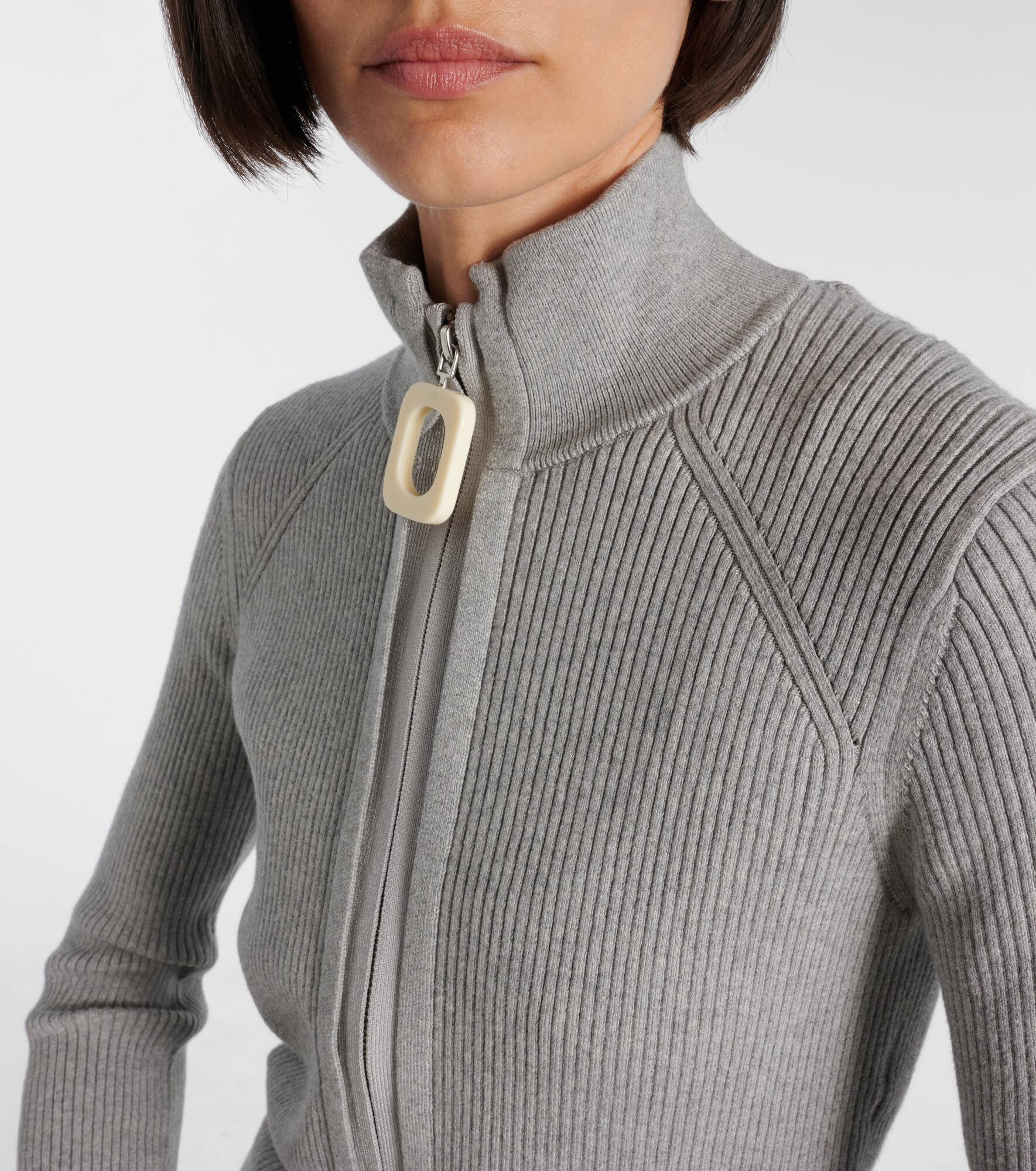 Embroidered cotton-blend cardigan - 4