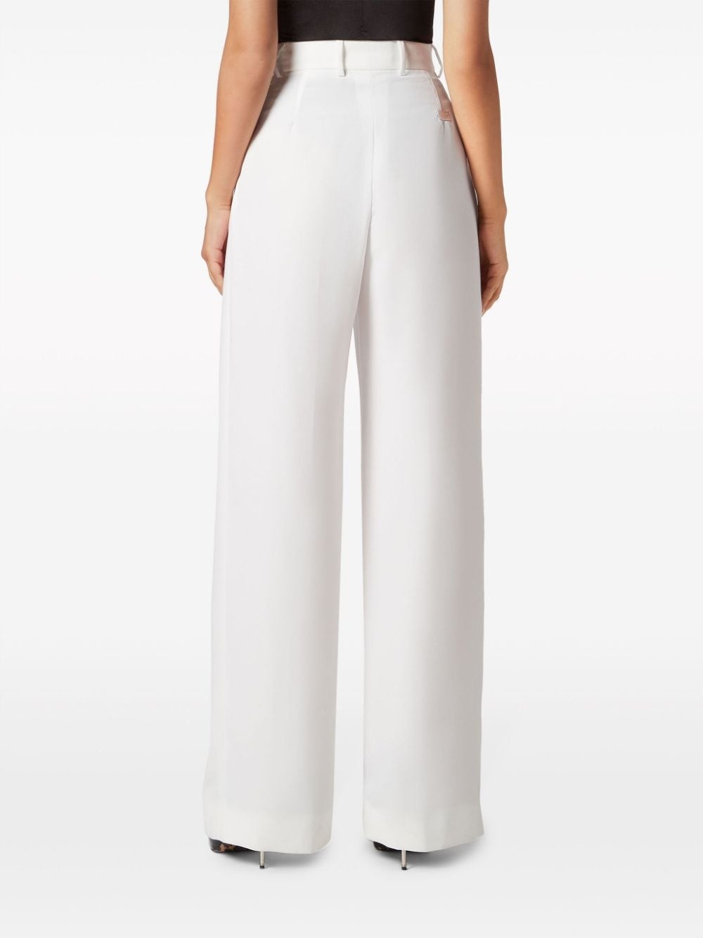 high-waisted tailored trousers - 4