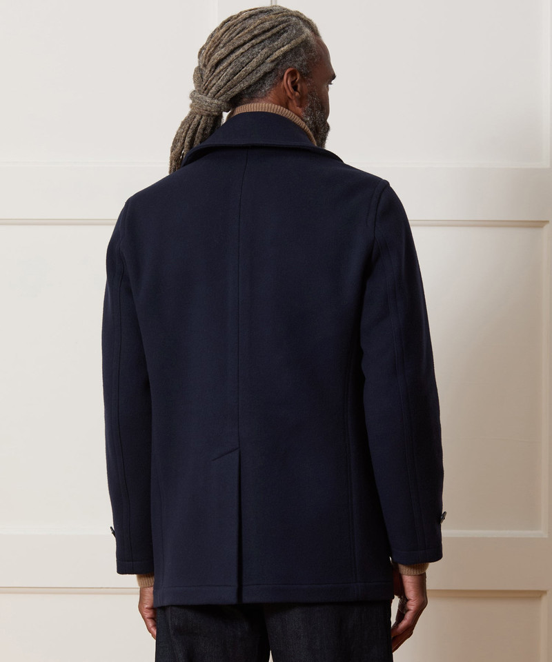 Italian Wool-Alpaca Peacoat 4