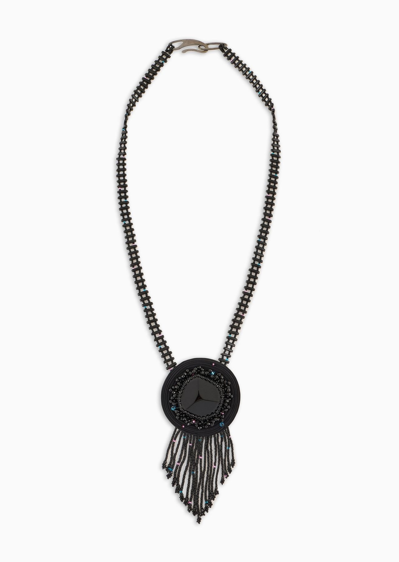 Long necklace with pendant - 1