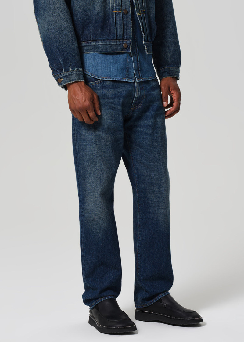 Elijah Relaxed Straight Japanese Selvedge In Covell 5