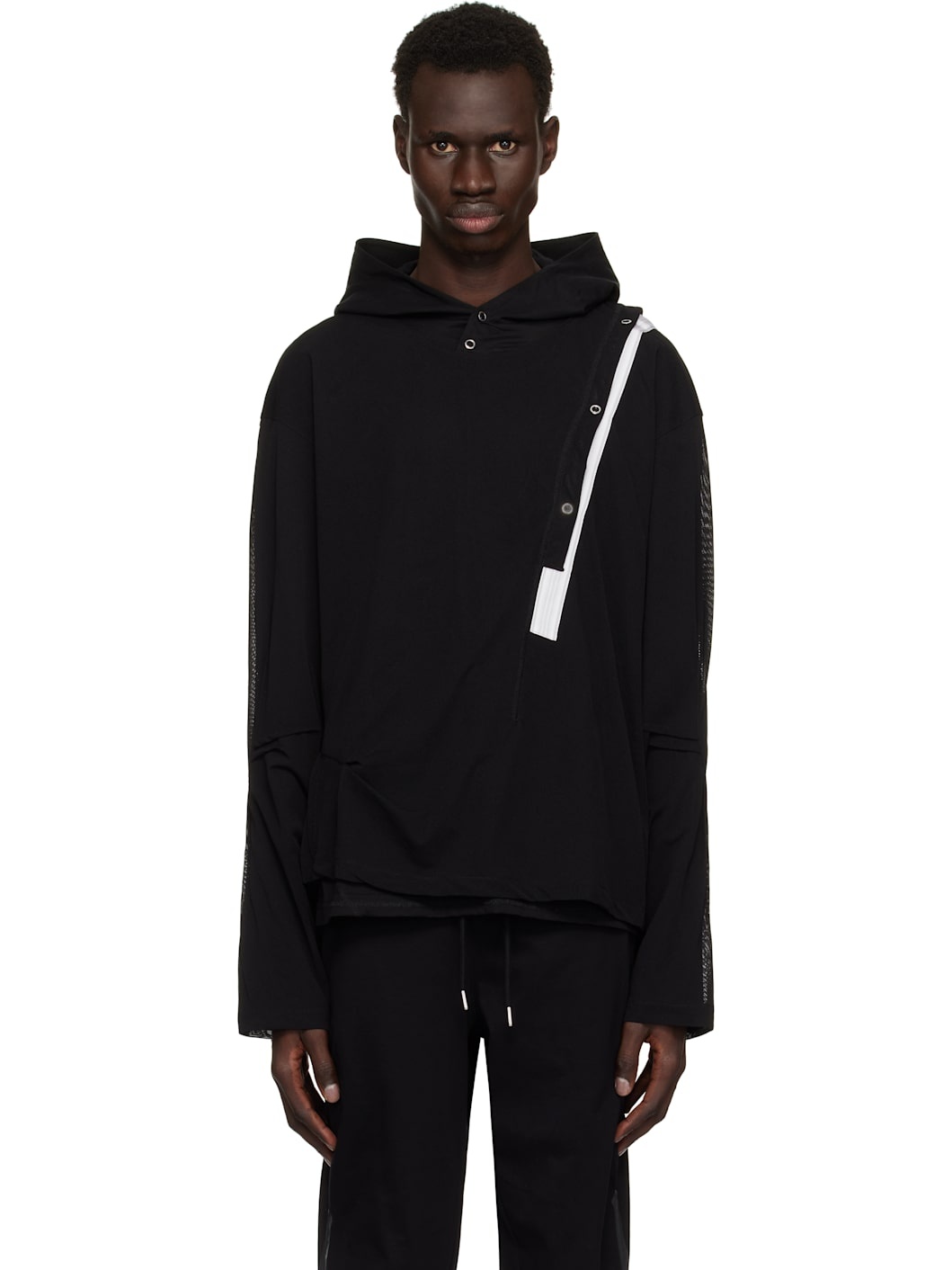 Black Inex Hoodie - 1