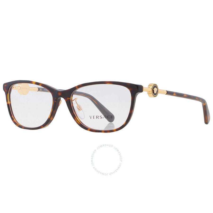 Versace Demo Square Ladies Eyeglasses VE3297D 108 55 - 5