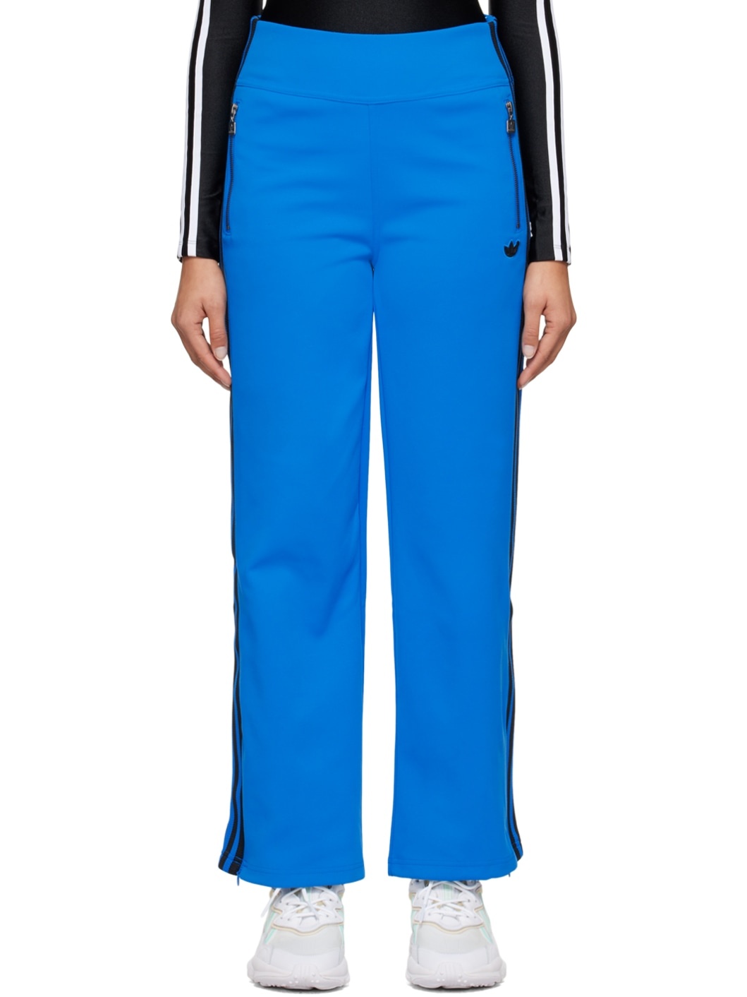 Blue Striped Lounge Pants - 1