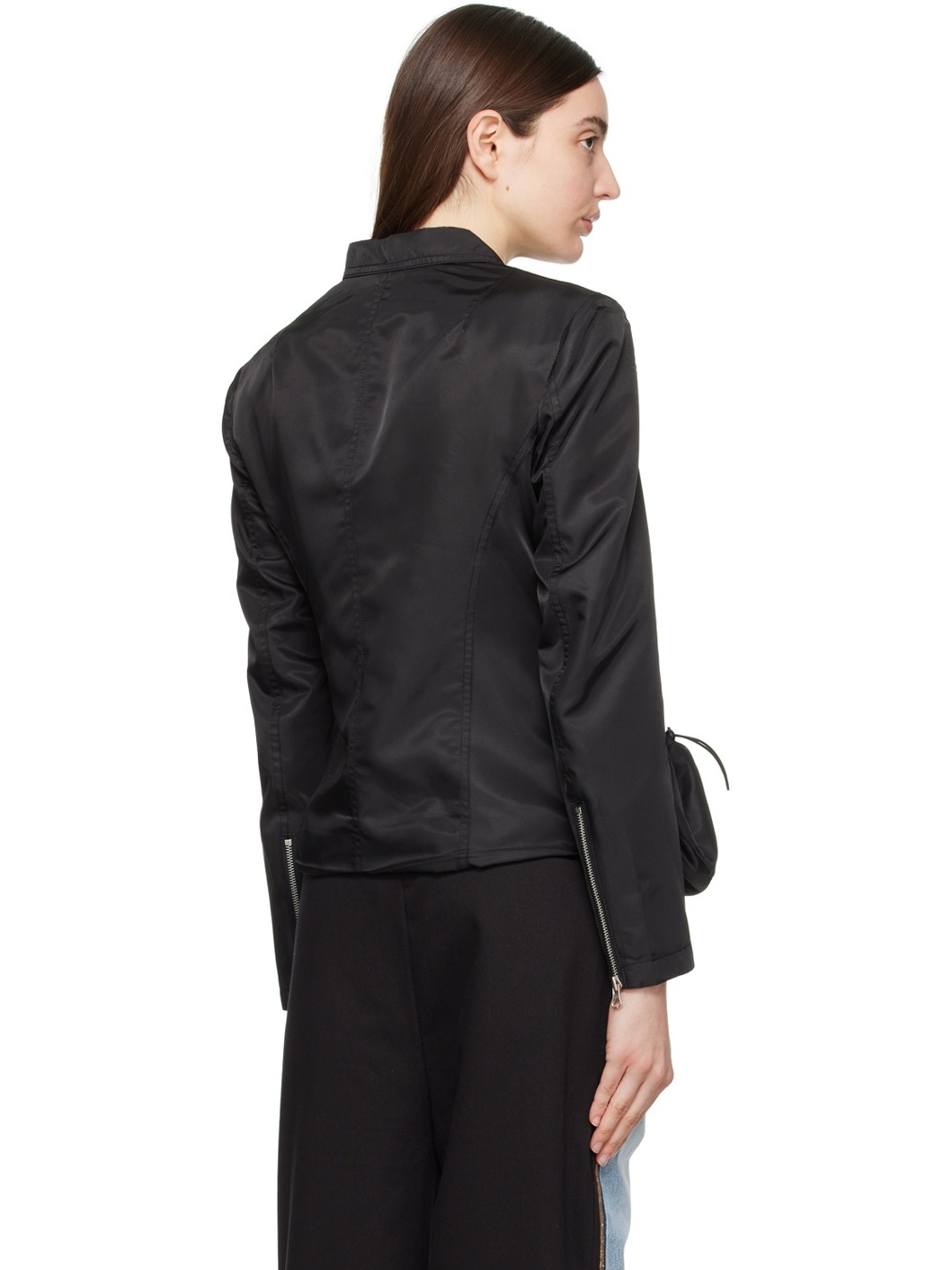 Black Patch Pocket Jacket - 3