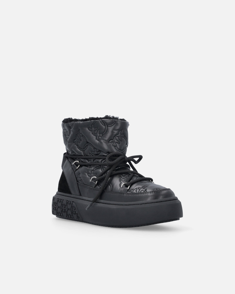 QUILTED BOOTS WITH LOVE BIRDS LOGO 2