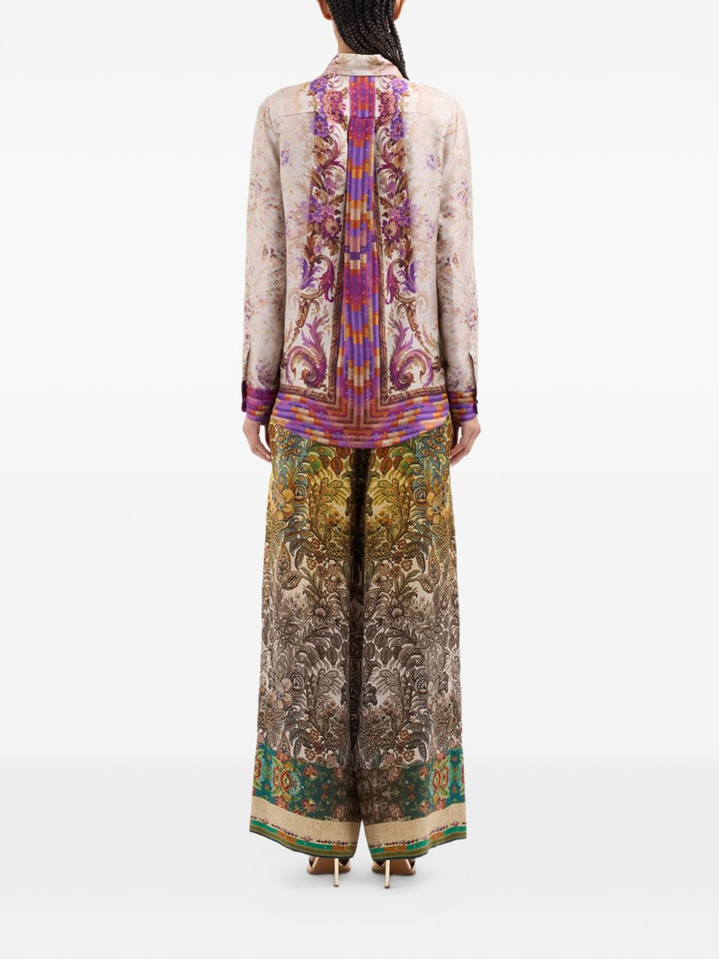 Aloe floral long-sleeve shirt 4