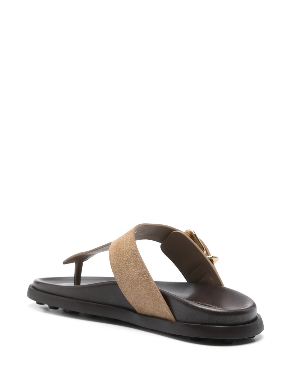 suede flip flops - 3