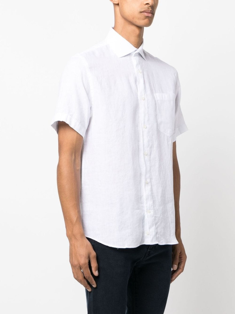 short-sleeved linen shirt 3
