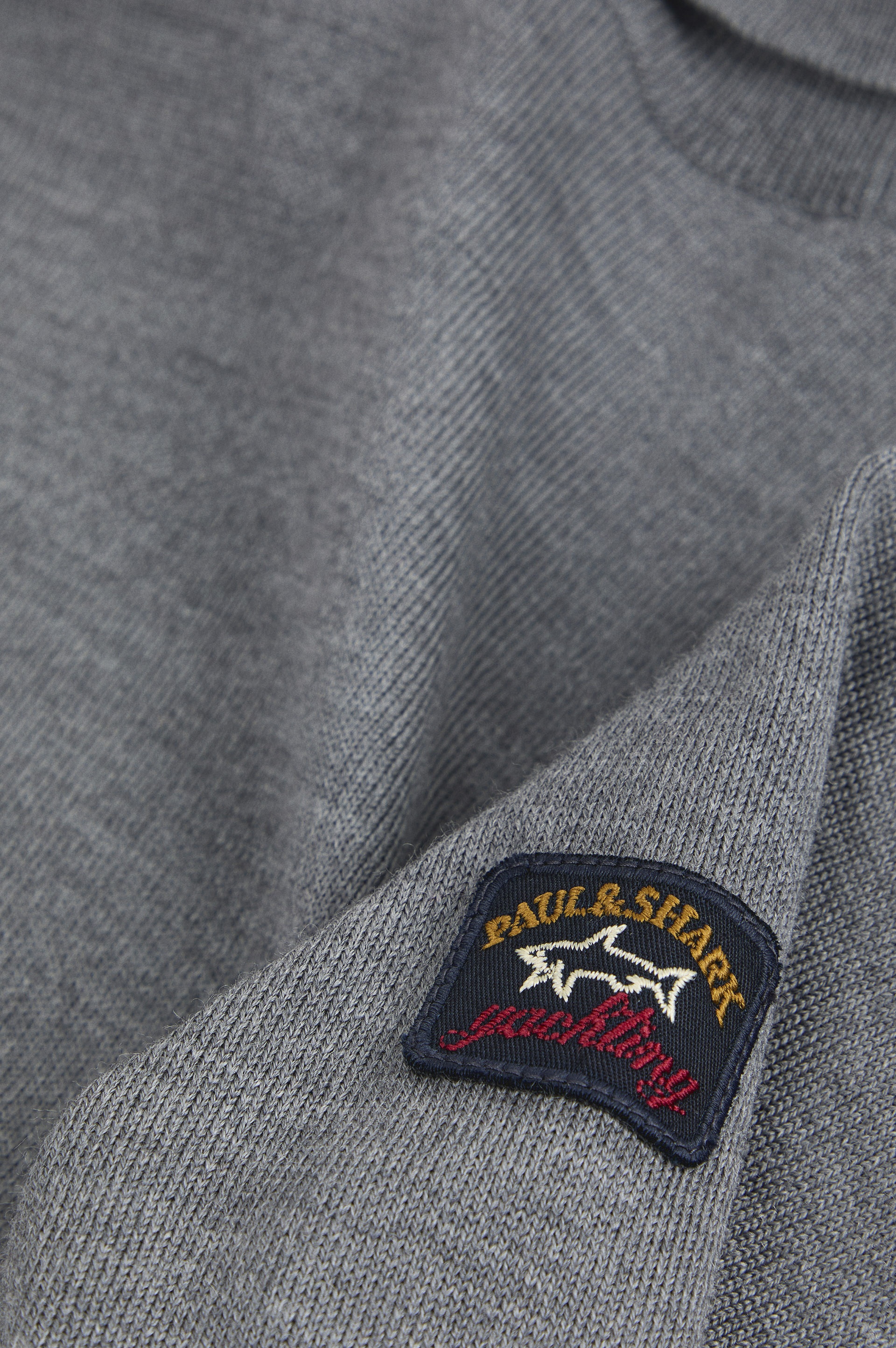 MERINO WOOL TURTLENECK WITH ICONIC BADGE - 6