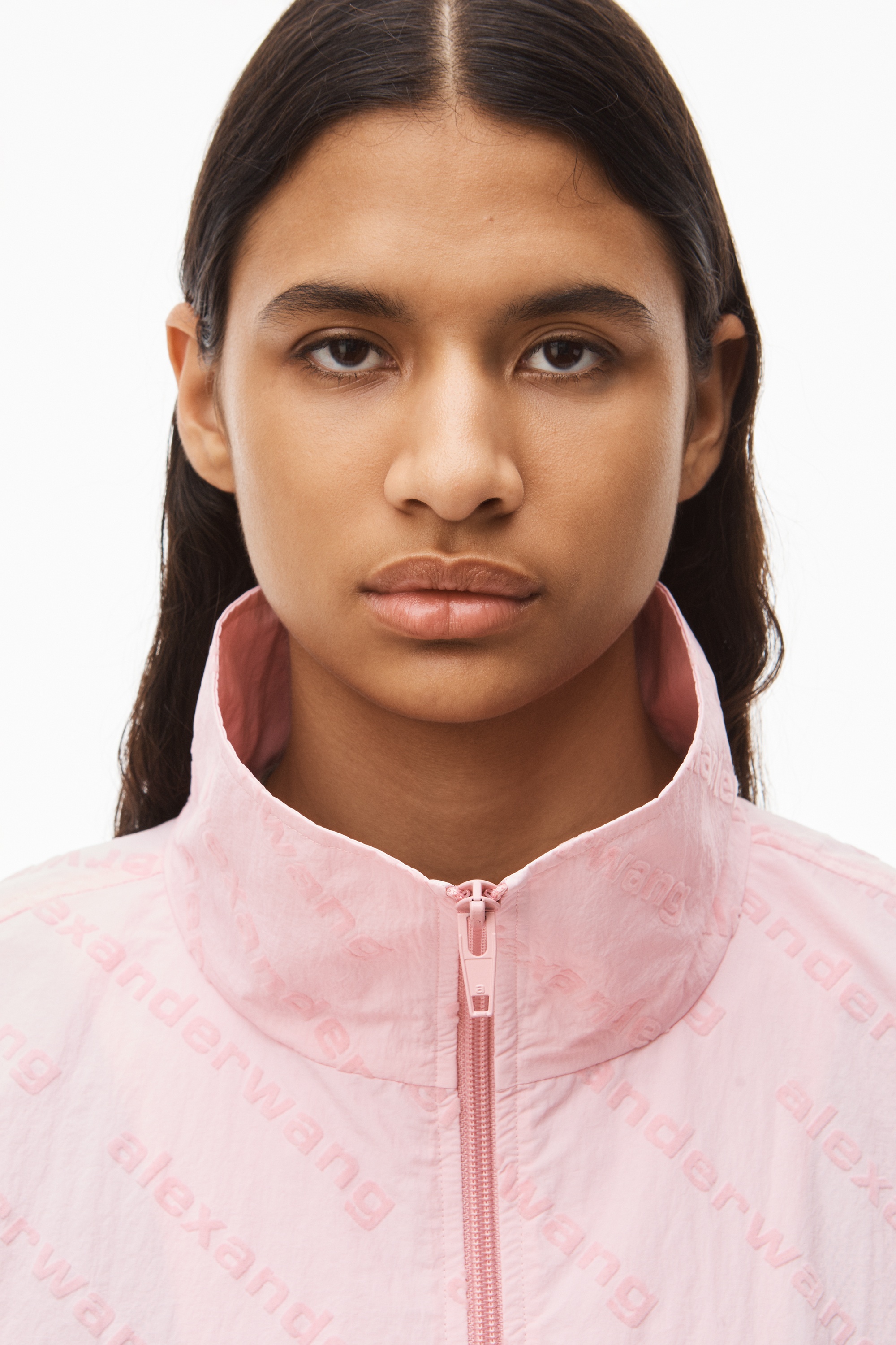 LOGO TRACK JACKET IN CRINKLE NYLON - 6
