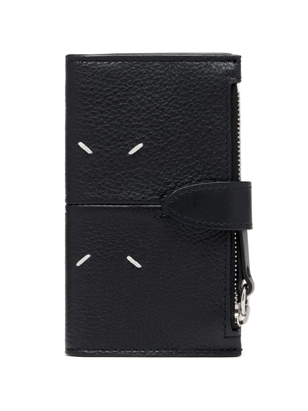 zip leather card holder - 1