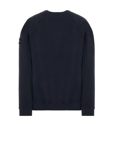 Stone Island 66360 MALFILE' FLEECE_GARMENT DYED 'OLD' EFFECT BLUE outlook