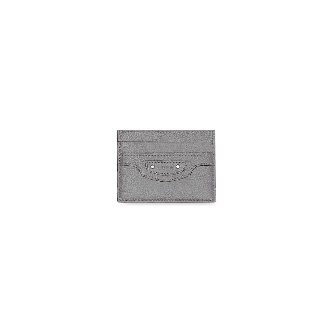 Women's Neo Classic Card Holder in Dark Grey - 1
