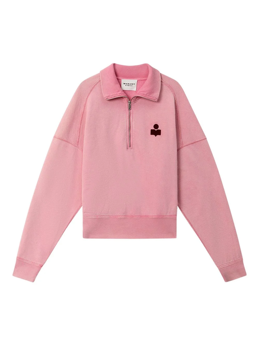 Ross zip logo sweatshirt - 1