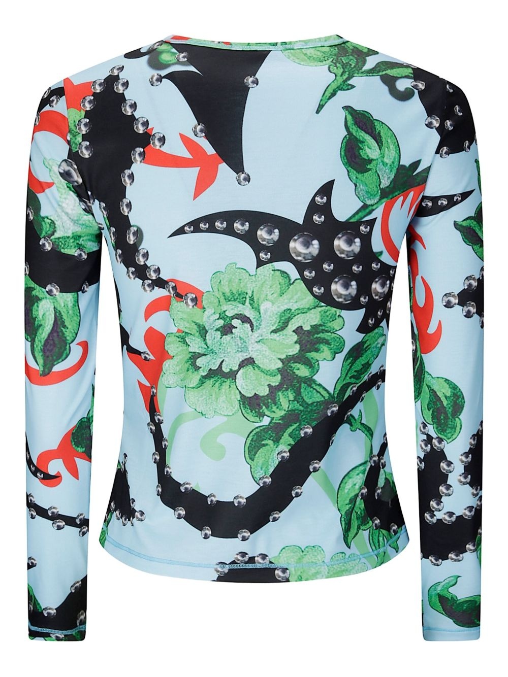 Chopova Lowena 長袖Tシャツ Multicolor Starlight Mesh Long