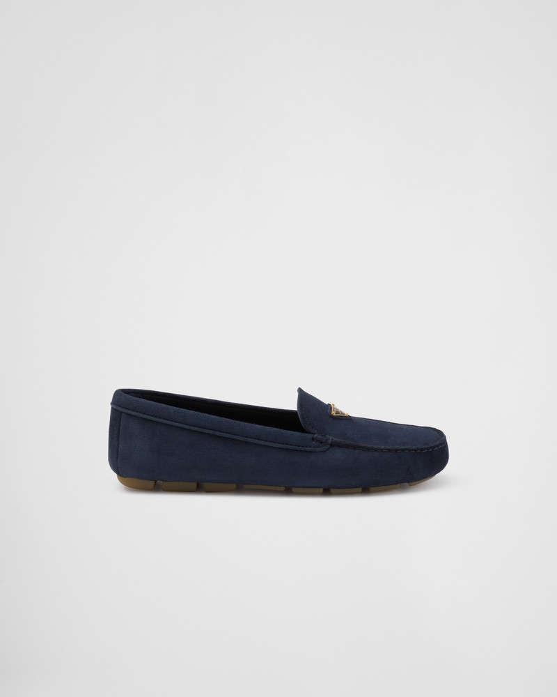 Prada Suede driving loafers outlook