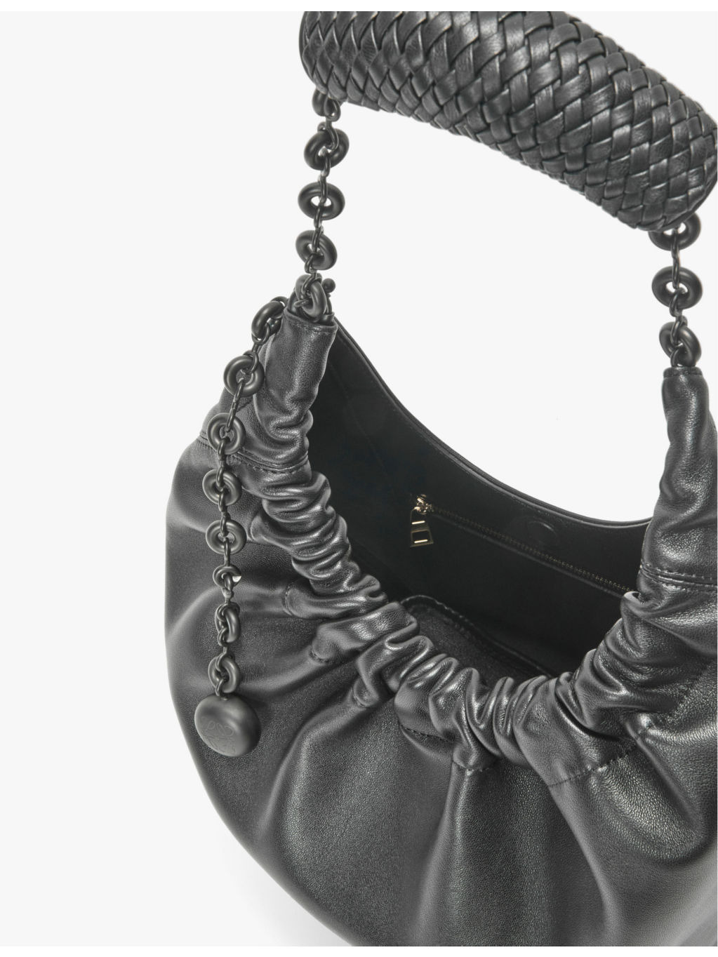 Squeeze mini leather shoulder bag - 6