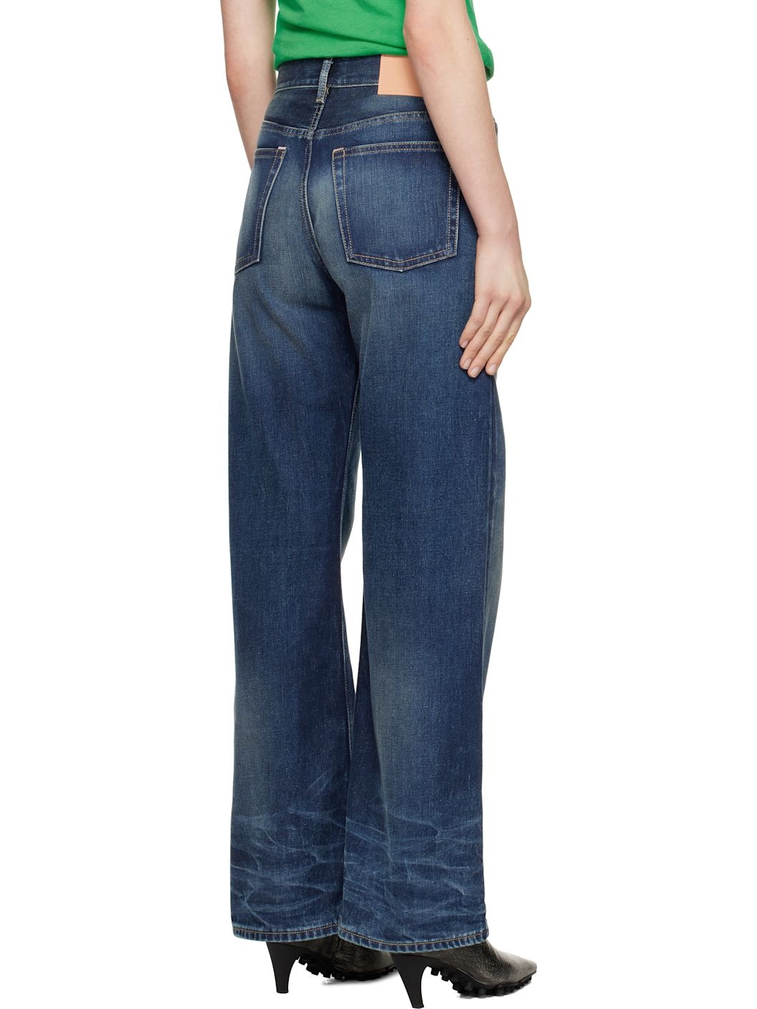 Blue Loose Fit 2021F Jeans - 3
