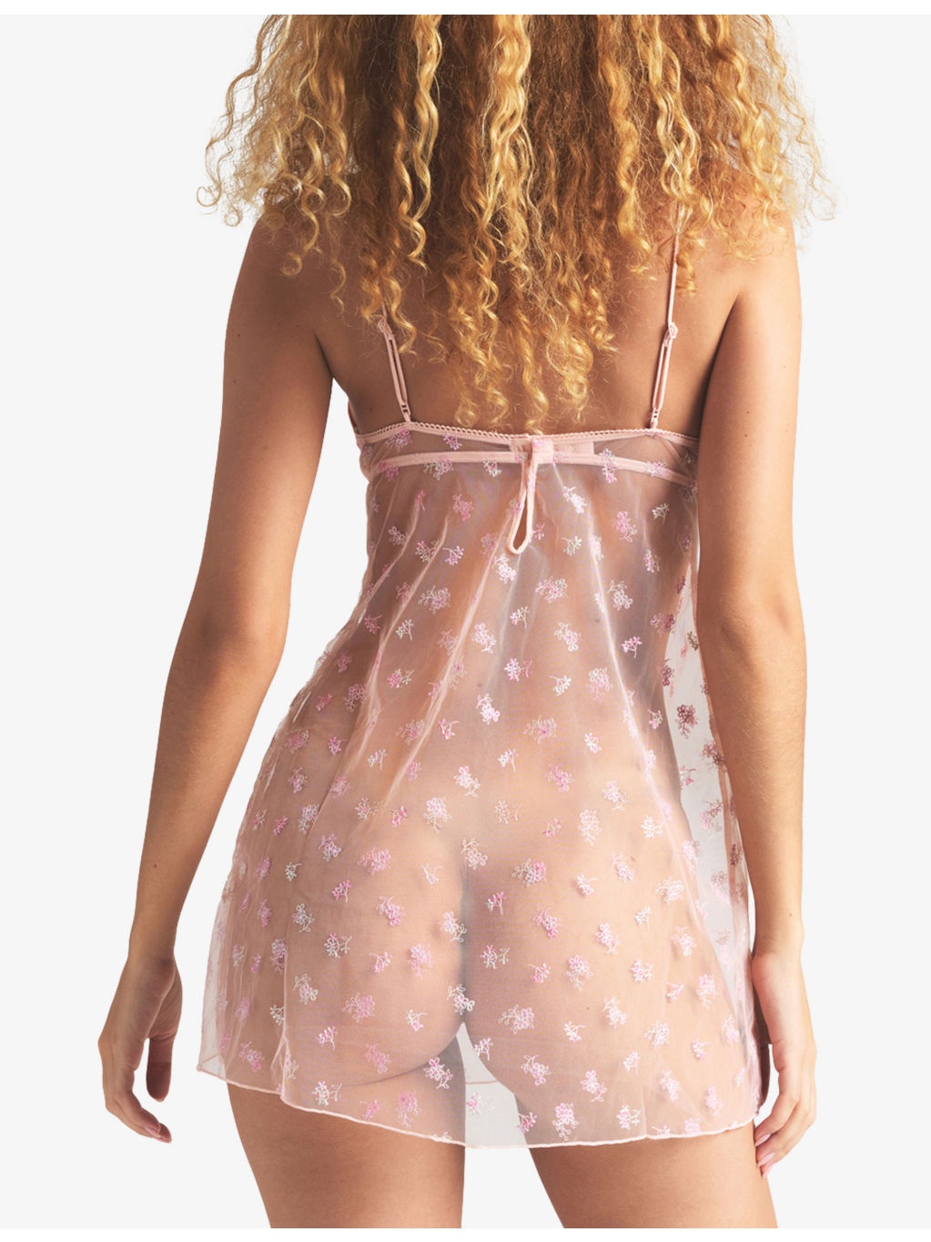Spring Intimates Underwired Lace Slip Dress - 4