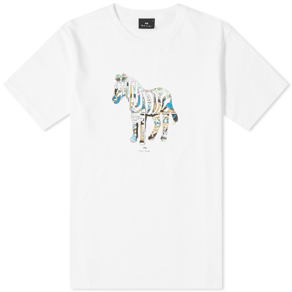 Paul Smith Multicoloured Zebra Tee - 1