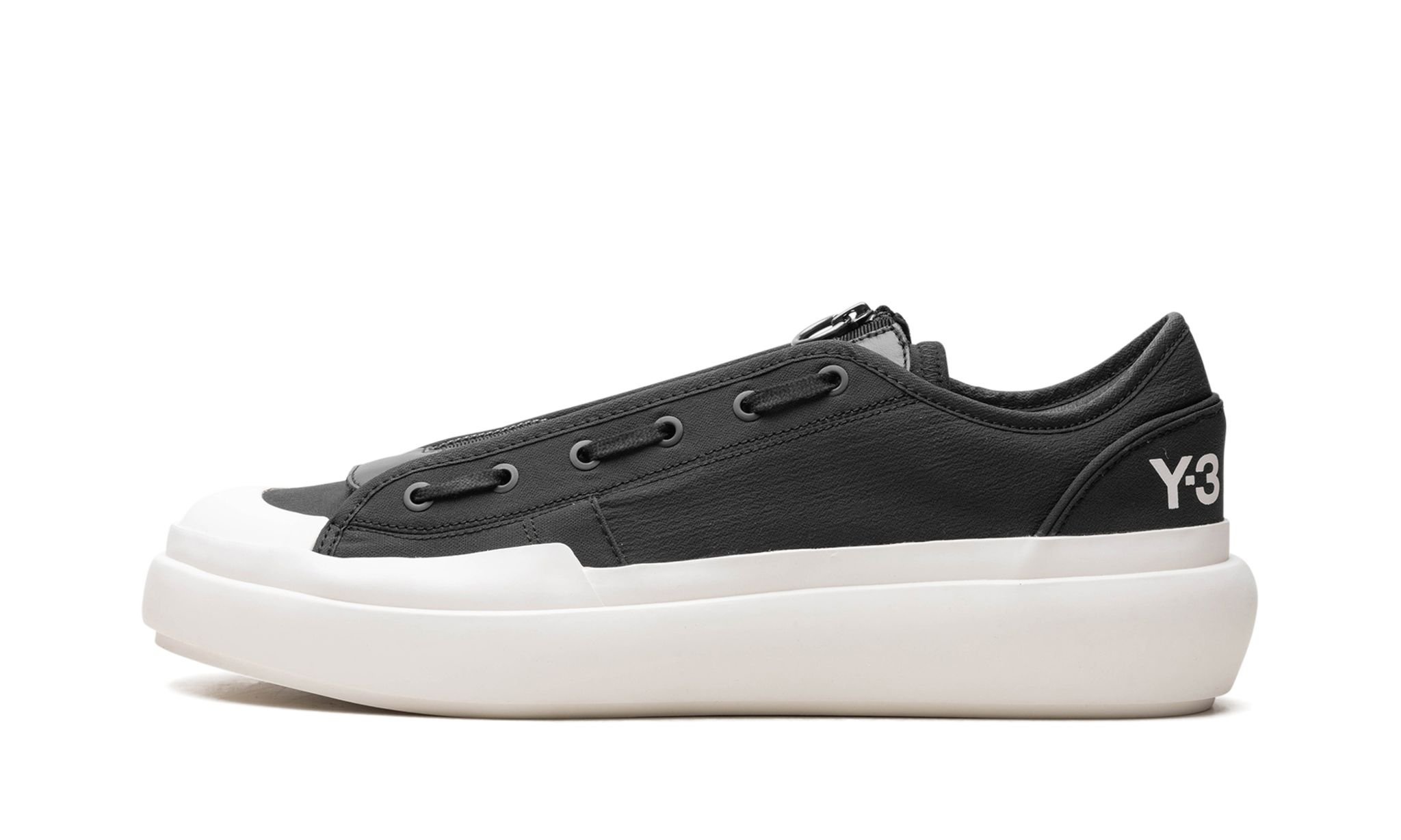 Y-3 Ajatu Court Low "Black / White" - 1