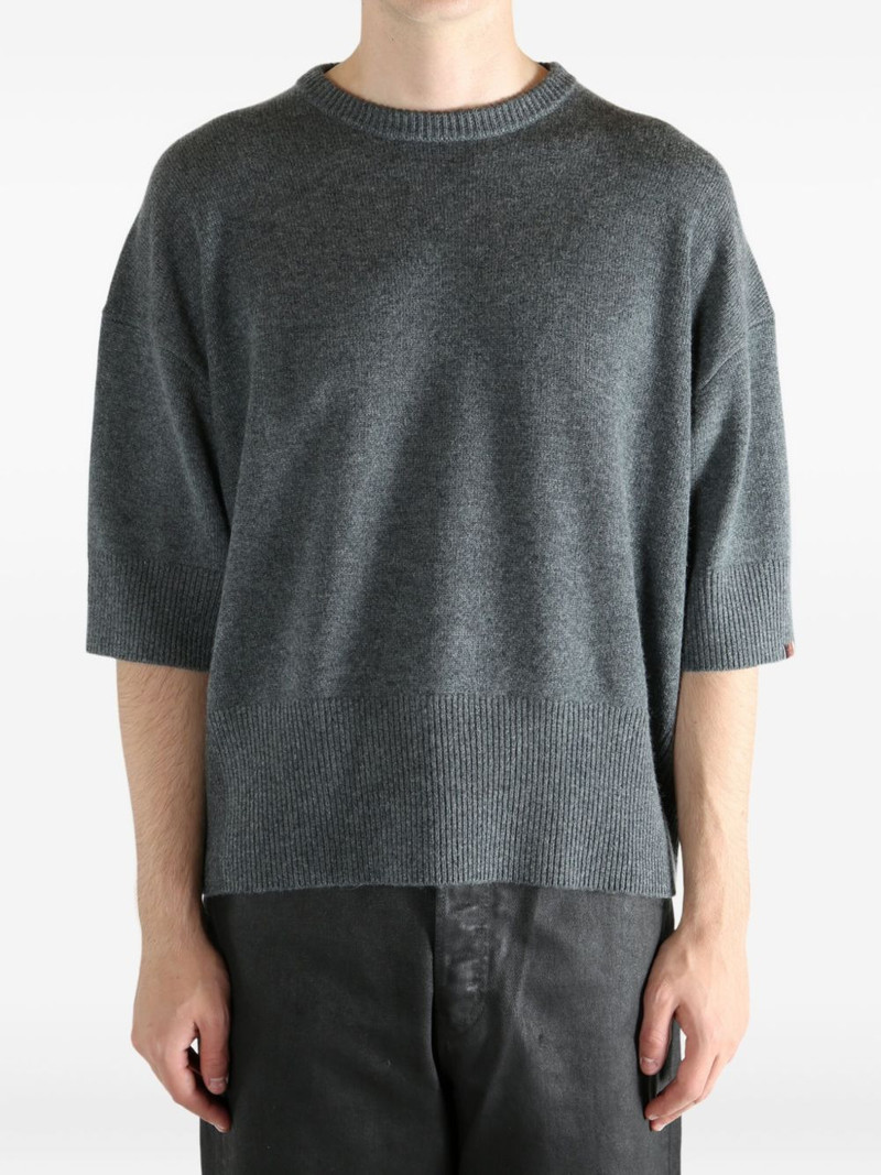 short-sleeve cashmere jumper 3