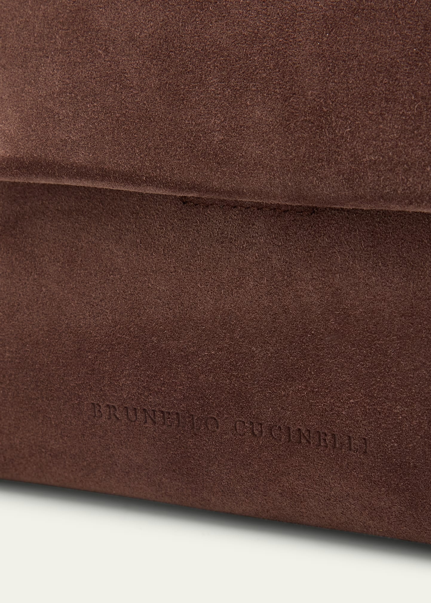 Duo Monili Suede Pouchette Crossbody Bag - 5